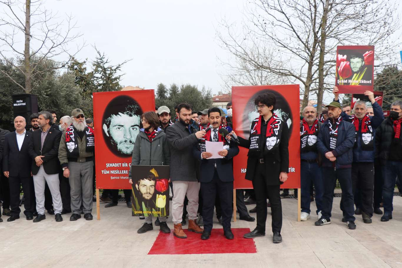Şehid Metin Yüksel katledildiği yerde anıldı
